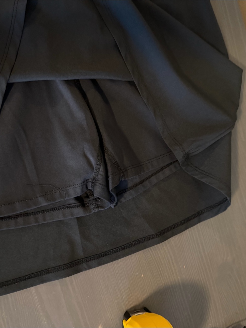 Abercrombie & Fitch Black One-Shoulder Active Dress - Picture 7 of 7